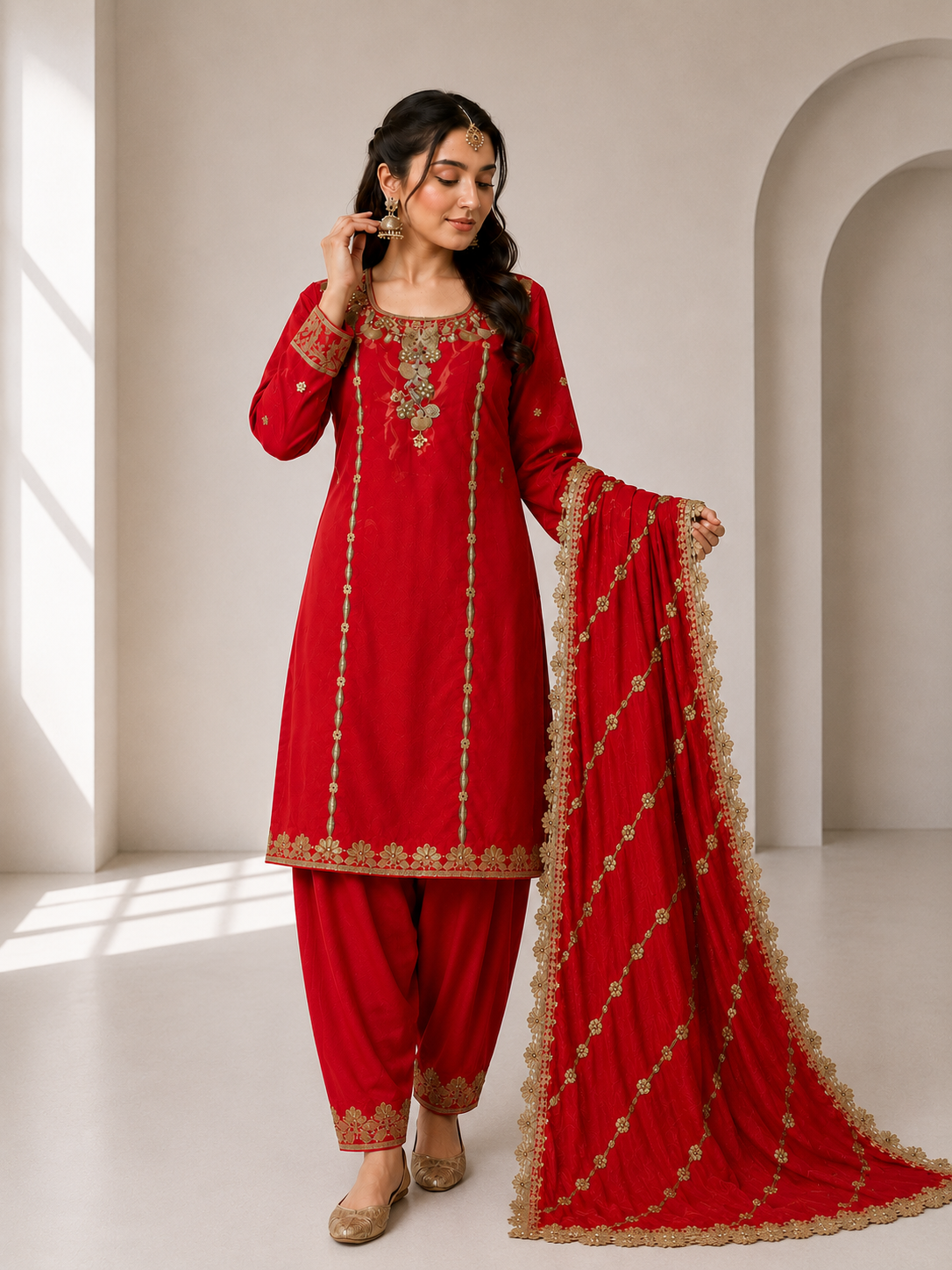 RED SUIT